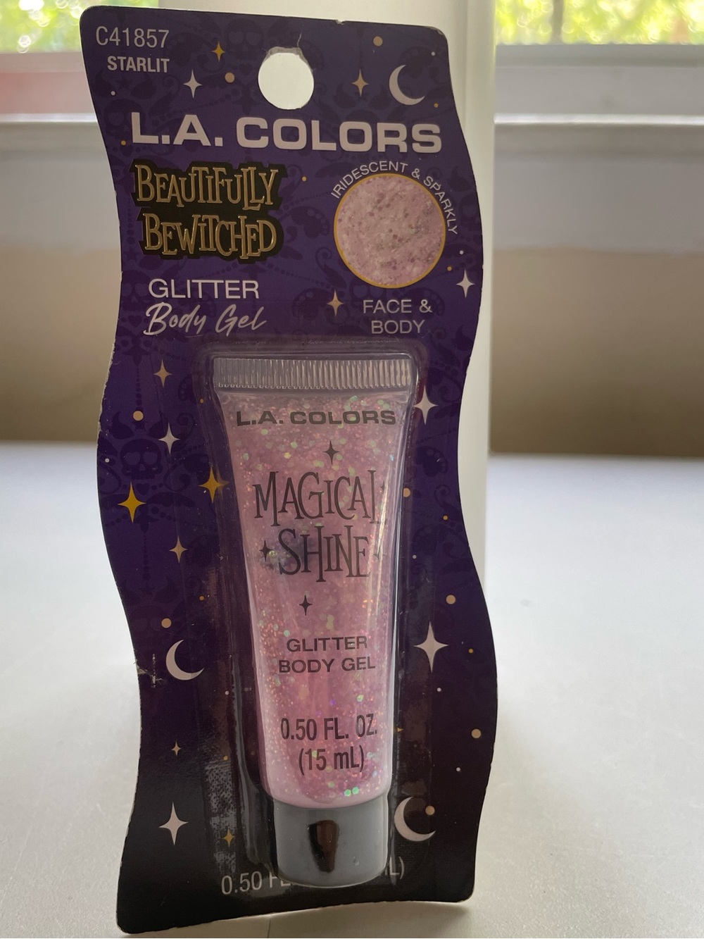 L.A. Colors Magical Shine Glitter Body Gel – Starlit NIP